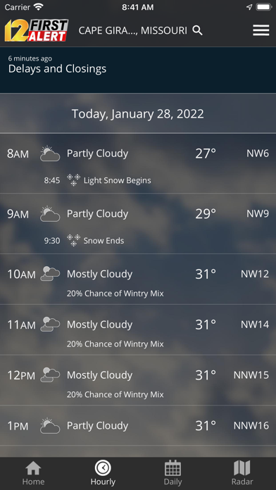KFVS12 StormTeam Weather screenshot 2