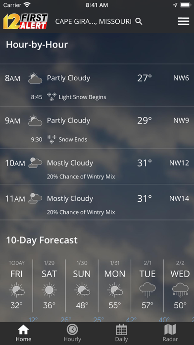 KFVS12 StormTeam Weather screenshot 3