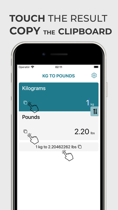 Kg to Pounds Converter kg lbs screenshot 4