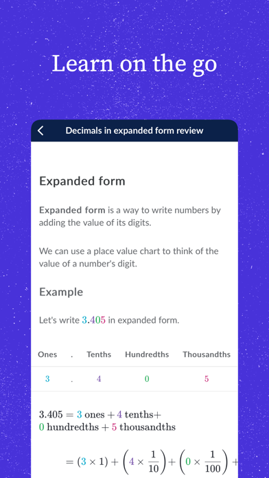Khan Academy screenshot 1