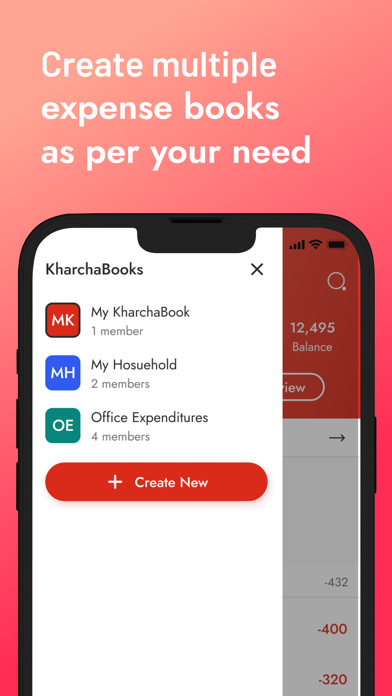 Kharcha Book - Expense Manager screenshot 1
