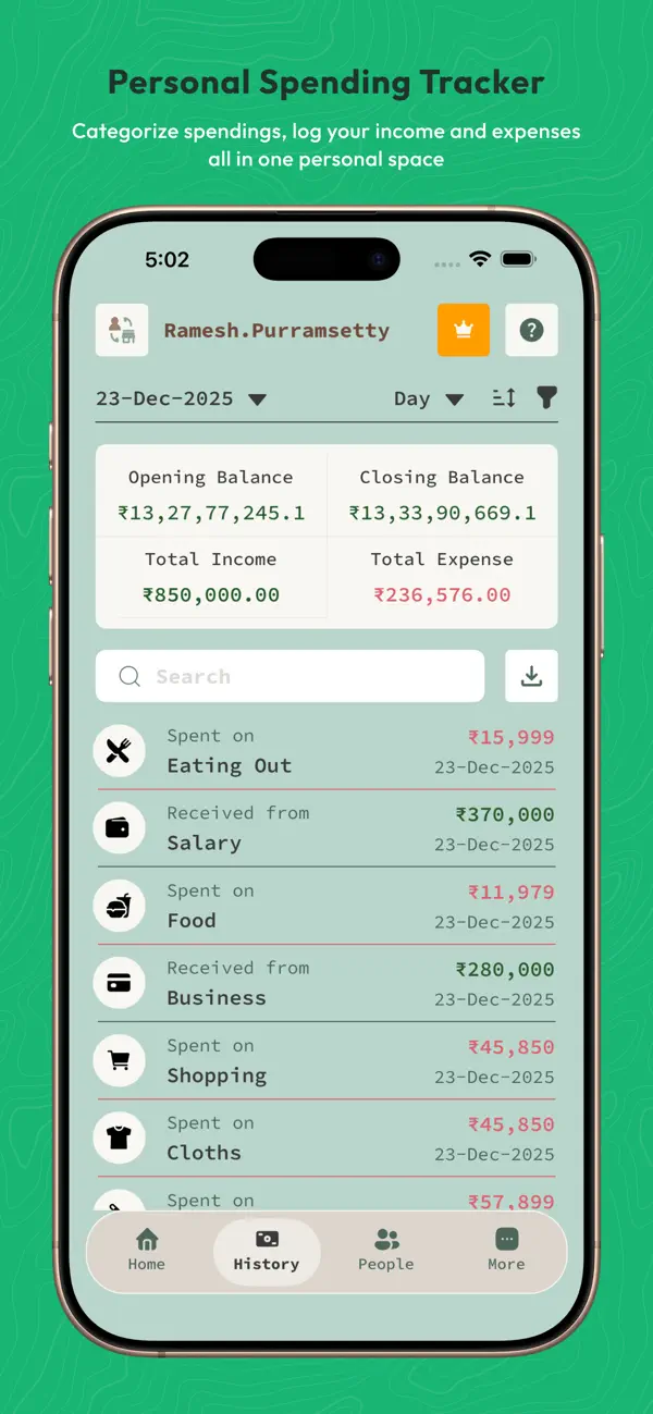 Khata Tracker Business Ledger screenshot 4