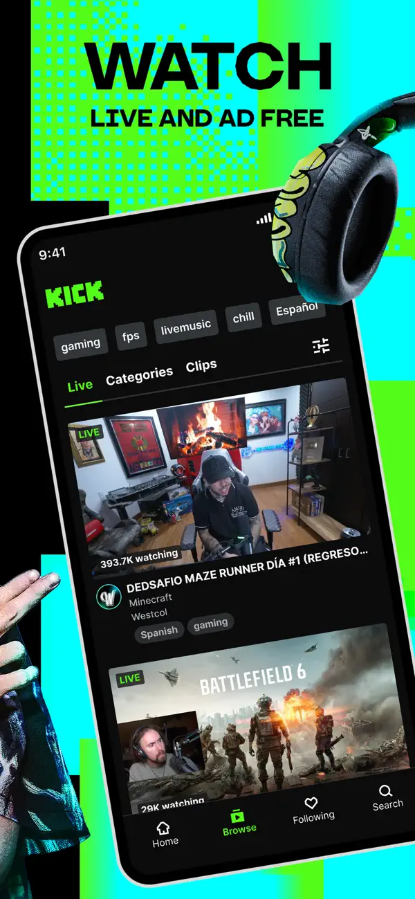 KICK - Live Streaming screenshot 4
