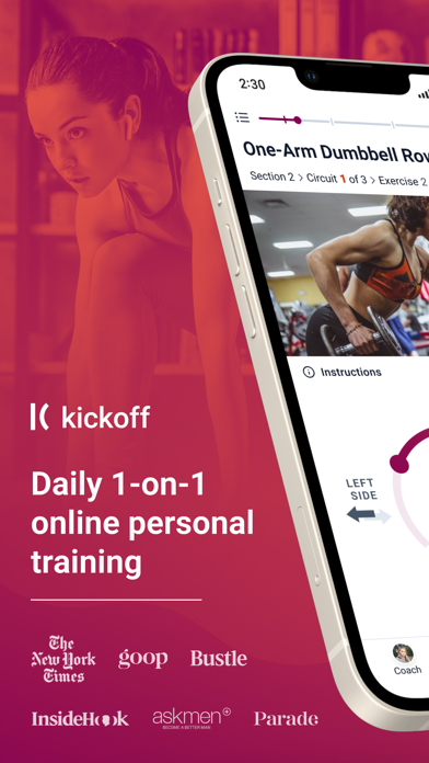 Kickoff Personal Training screenshot 6