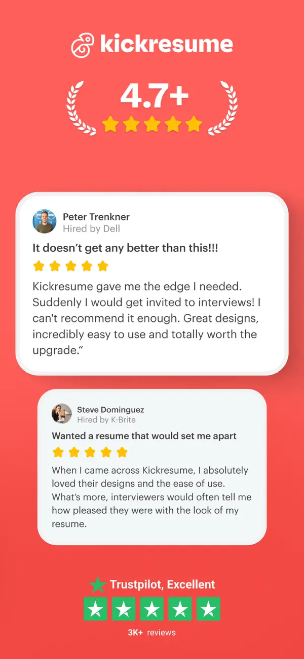 Kickresume: AI Resume Builder screenshot 3