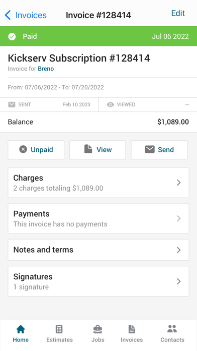Kickserv Field Service screenshot 1