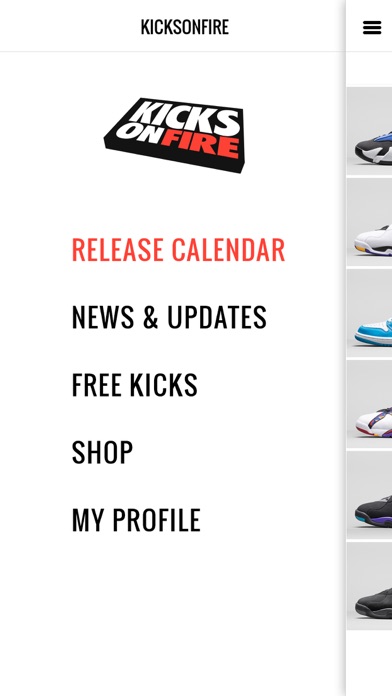 KicksOnFire: Release Dates screenshot 1