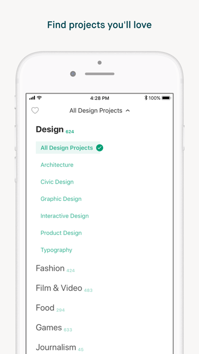 Kickstarter: Projects You Love screenshot 3
