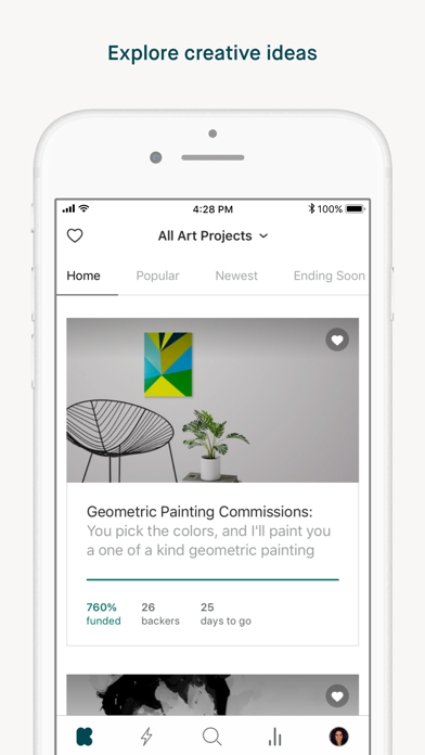 Kickstarter: Projects You Love screenshot 4