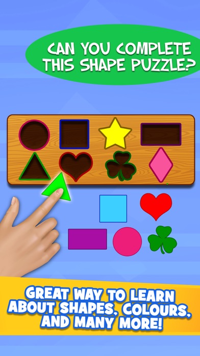 Kids ABC Shapes Toddler Learning Games Free screenshot 3