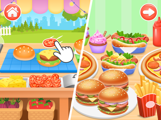 Kids cooking games 2+ year old screenshot 1