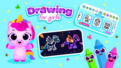Kids Drawing Games for Girls screenshot 4