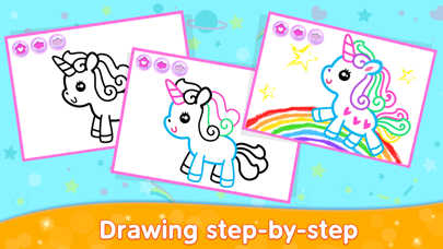Kids Drawing Games for Girls screenshot 2