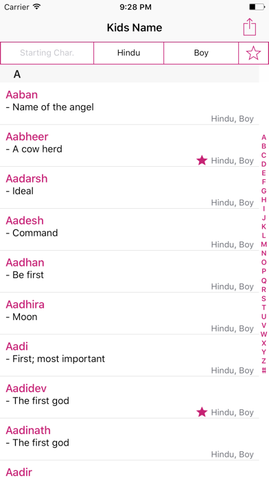 Kids Name For all Religion screenshot 4