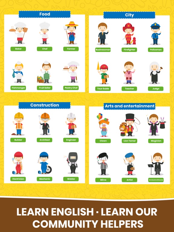 Kids Occupations & Professions screenshot 8