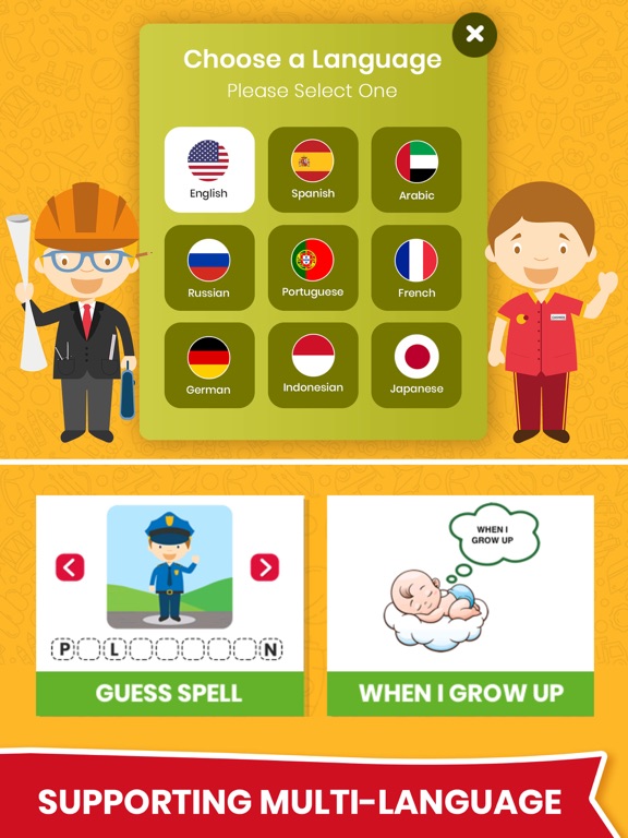 Kids Occupations & Professions screenshot 6