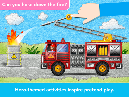 Kids Vehicles Fire Truck games screenshot 5