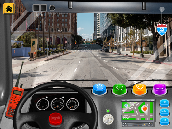Kids Vehicles Fire Truck games screenshot 3