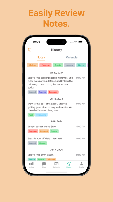 Kidtime Coparent Calendar Chat screenshot 2