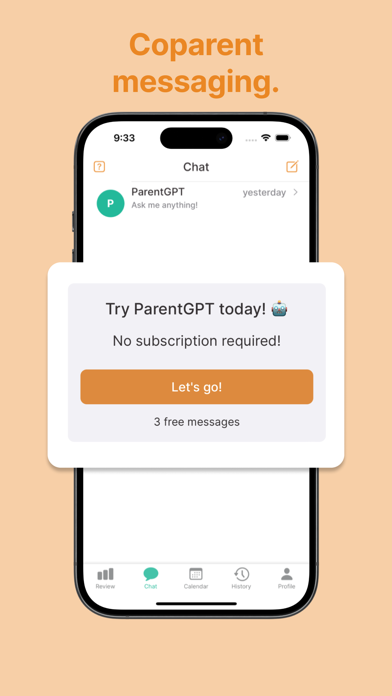 Kidtime Coparent Calendar Chat screenshot 1