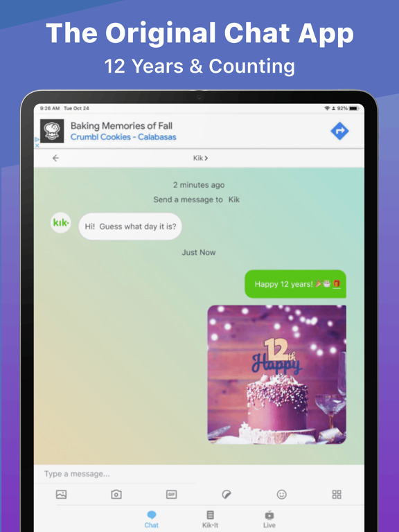 Kik Messaging & Chat App screenshot 1