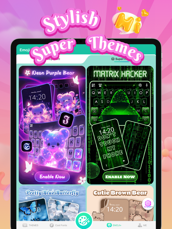 Kika Keyboard: Custom Themes screenshot 8