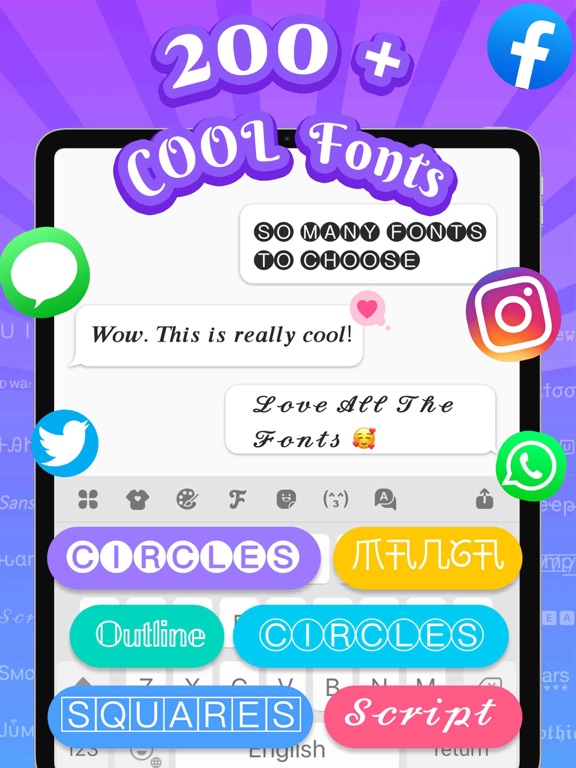 Kika Keyboard: Custom Themes screenshot 6