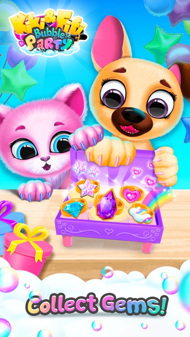Kiki & Fifi Bubble Party screenshot 1