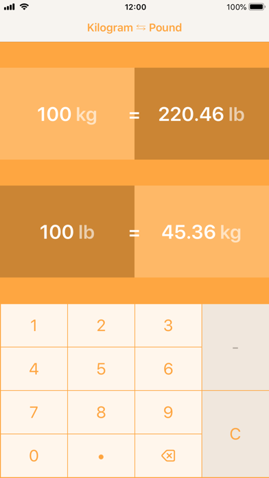 Kilograms To Pounds screenshot 4