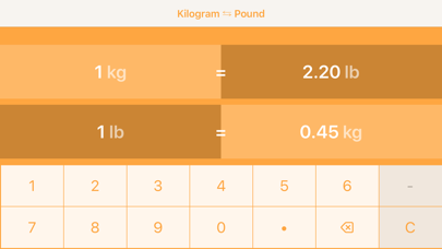 Kilograms To Pounds screenshot 3