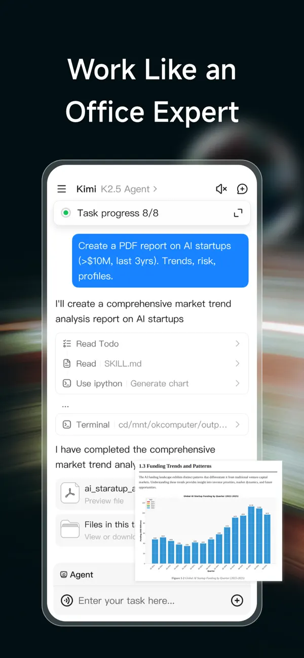 Kimi - Kimi K2.6 is Live screenshot 3