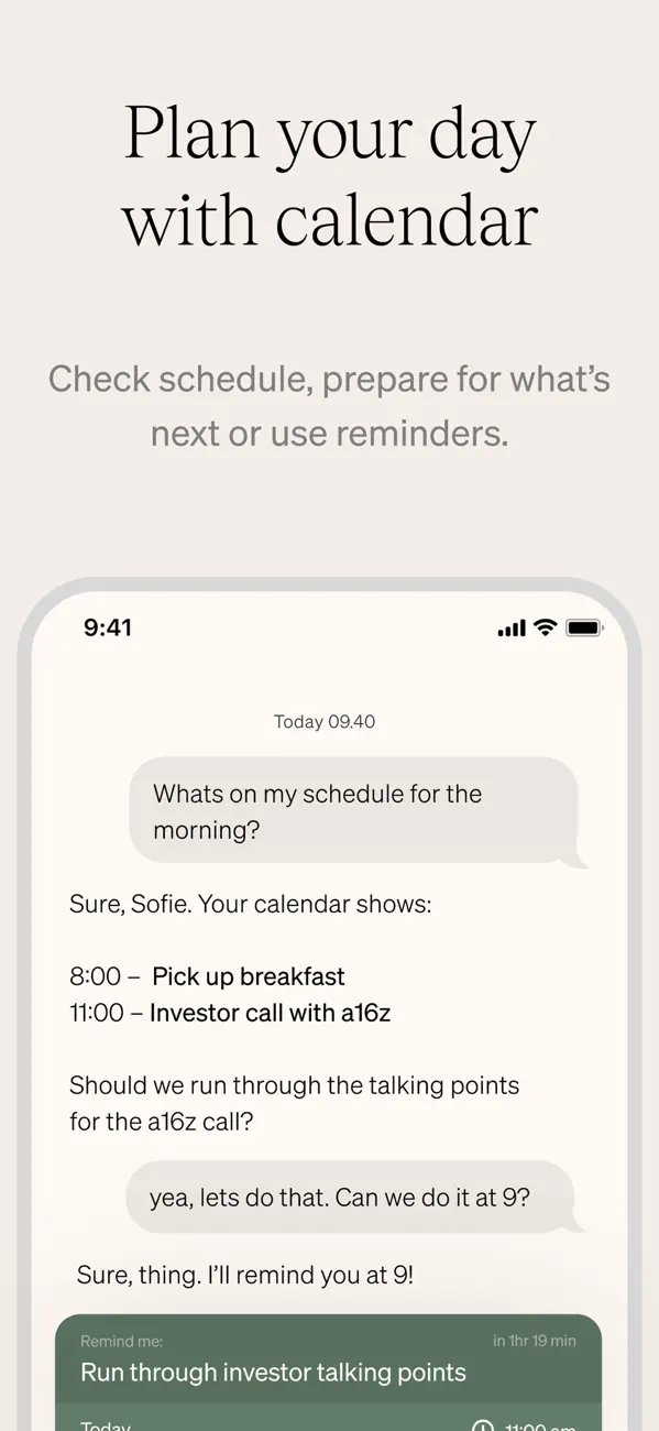 Kin: Personal AI Advisors screenshot 3