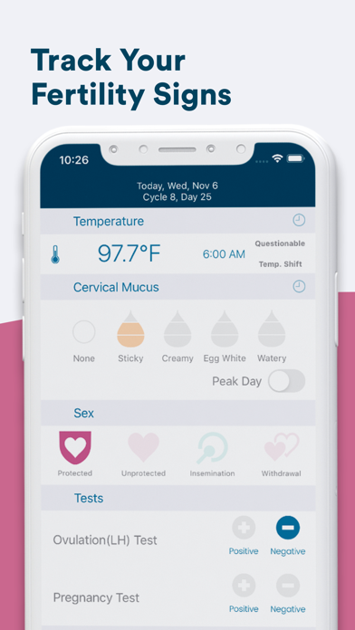 Kindara: Fertility Tracker screenshot 3