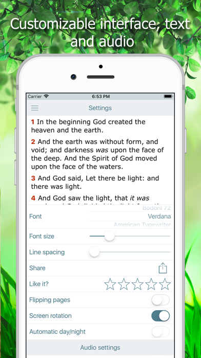 King James Bible with Audio screenshot 1