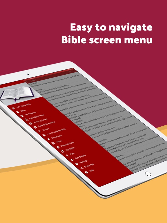 King James Study Bible - Audio screenshot 1