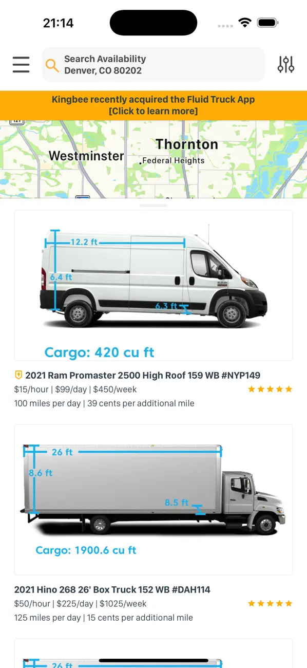Kingbee Express screenshot 1