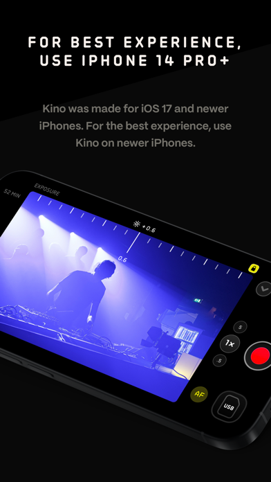 Kino - Pro Video Camera screenshot 2