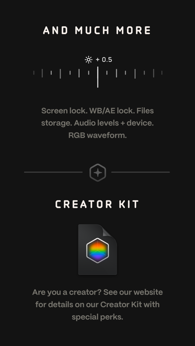 Kino - Pro Video Camera screenshot 1