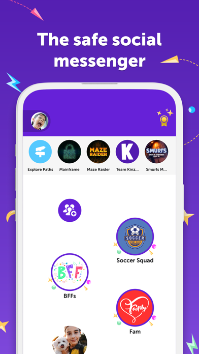 Kinzoo: Fun All-Ages Messenger screenshot 8