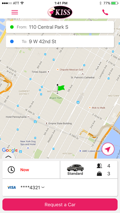 Kiss Car Service screenshot 3