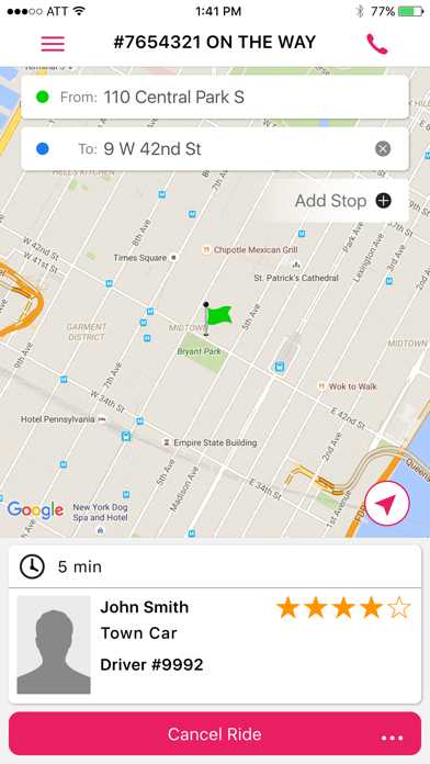 Kiss Car Service screenshot 1