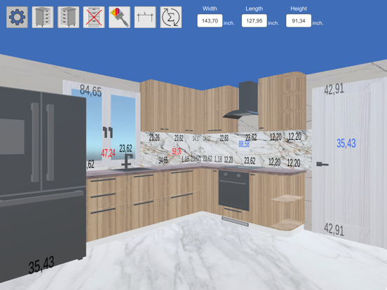 Kitchen Editor 3D screenshot 5