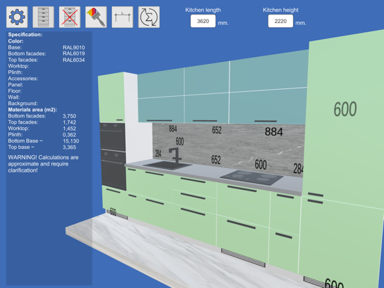 Kitchen Editor Line screenshot 6