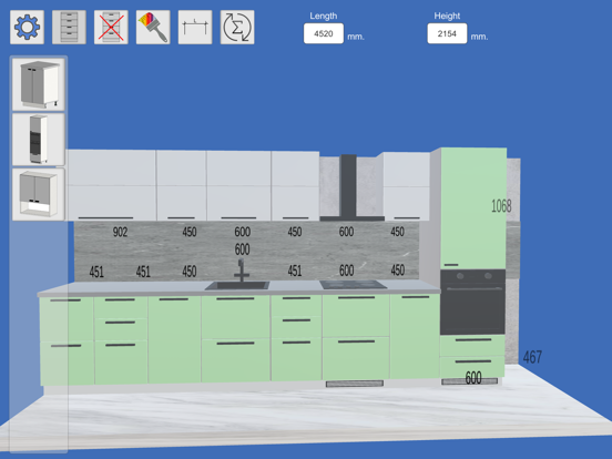 Kitchen Editor Line screenshot 7