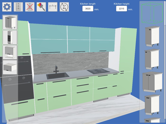 Kitchen Editor Line screenshot 10