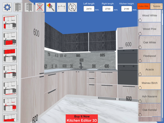 Kitchen Editor Line screenshot 4