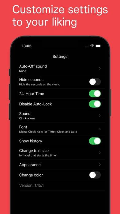 Kitchen Timer Clock screenshot 1