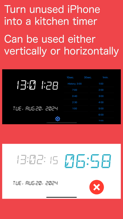 Kitchen Timer Clock screenshot 2