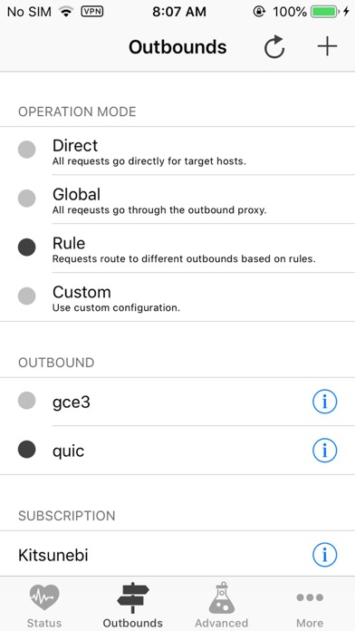 Kitsunebi - Proxy Utility screenshot 3