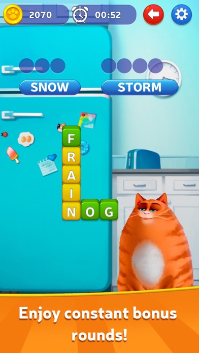Kitty Scramble: Word Stacks screenshot 4